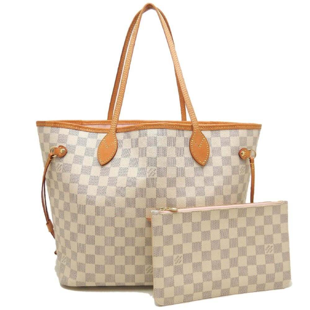 LOUIS VUITTON Louis Vuitton Damier Azur Neverfull MM N40603 Tote Bag Women's ... - Picture 2 of 16